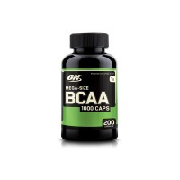 optimum nutrition (ON) BCAA branched chain amino acids 1000 mg - 200 capsules
